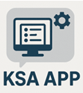 The KSA app can help streamline the process.